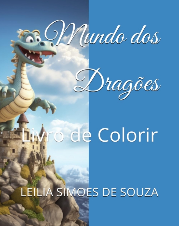 Mundo dos Dragões - Livro de Colorir